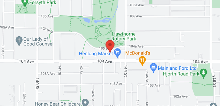map of 505 14333 104 AVENUE